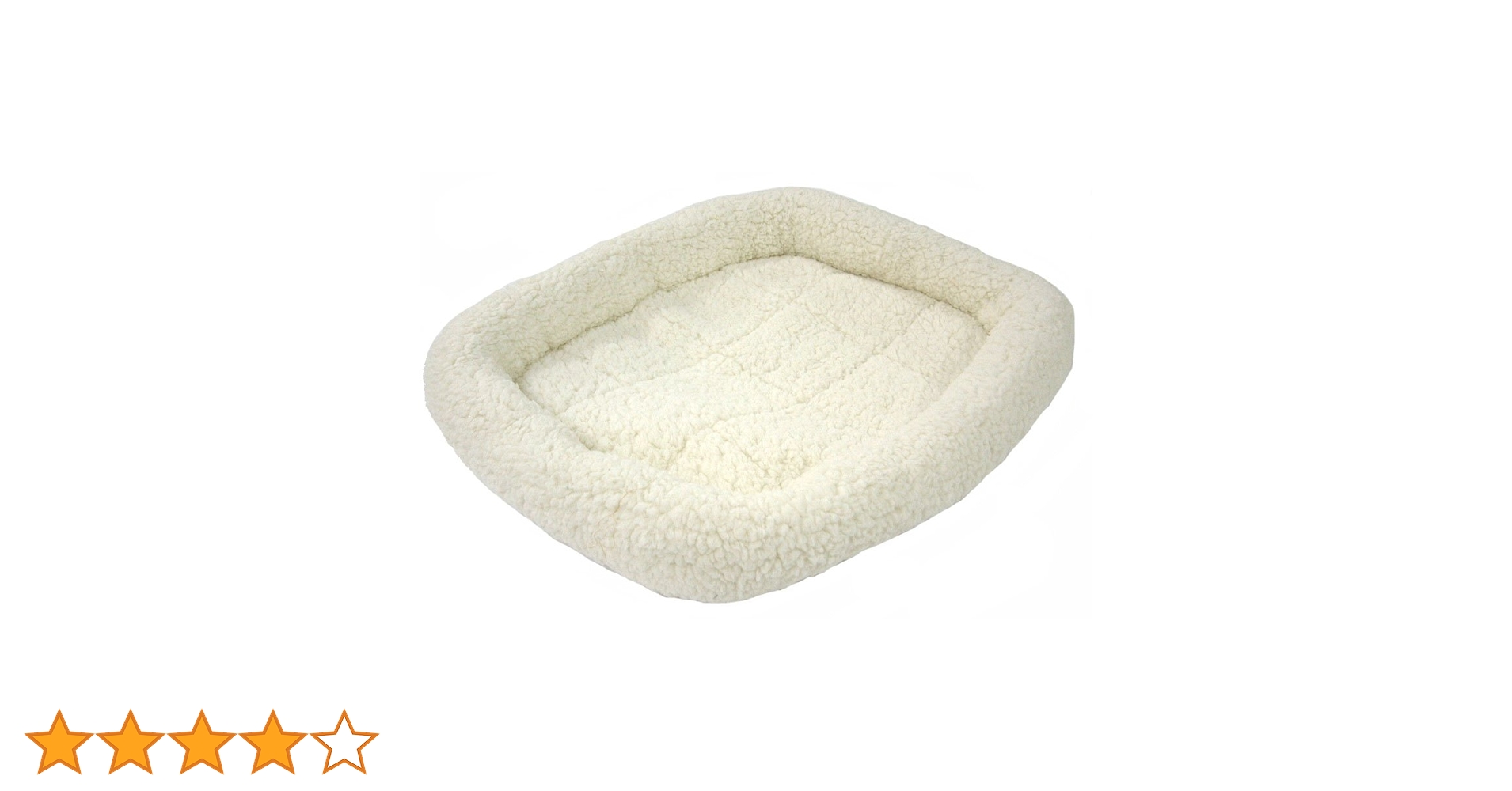 Amazon | ペットプロ マイライフベッド S ホワイト | PetPro